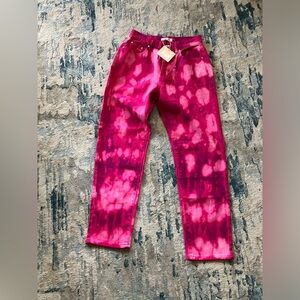 Vrg Grl Pink Tie Dye Hot Pants. Size 6 AUS/US Size 2.